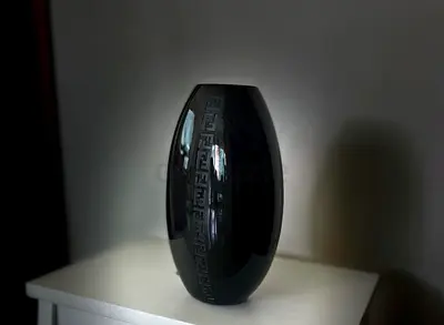 Fendi original black vase