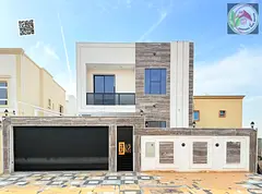 Luxury two-story villa with super deluxe finishing, 3 rooms for sale in Al Zahia area, including reg