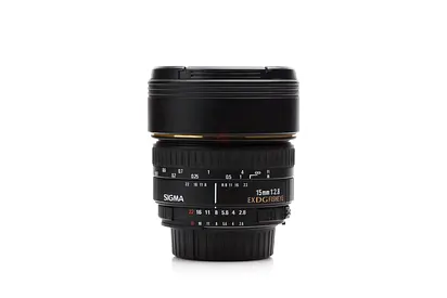 Used Sigma 15mm f/2.8 EX DG Fisheye Lens for Nikon
