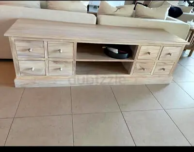 Stylish Wooden TV Stand with Ample Storage