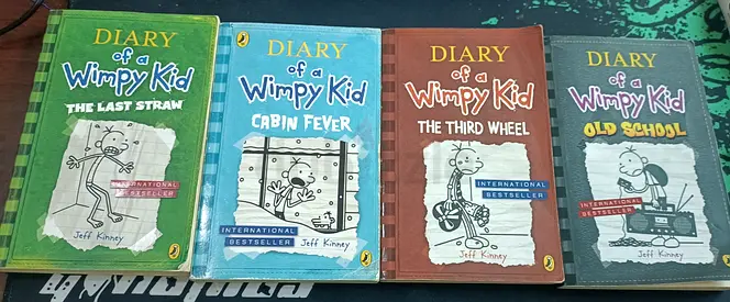 Diary of a wimpy kid book collection