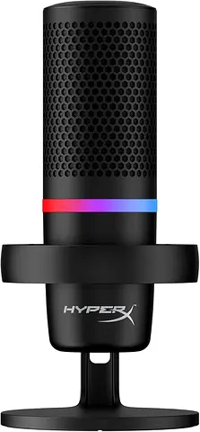HP HyperX DuoCast USB Microphone Black RGB Lighting-4P5E2AA