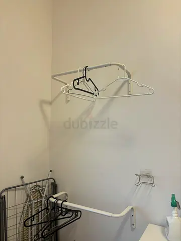 Wall-Mounted Drying Rack for Convenient Laundry Solutions