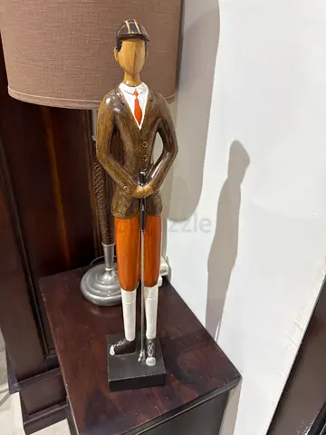 Decoration statues polo