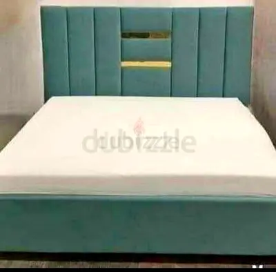 Stylish Modern Bed Frame in Aqua Blue 180X200 CM