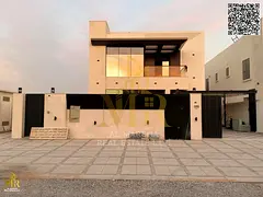 Villa in Al Rawdha 3 on a 5,000 sq ft plot near Ajman Academy, 5 bedrooms, prime location, quality f