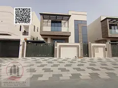 For sale, a villa in Ajman Al-Bahia 5 master rooms, a Majles room, a hall, and a maid’s room, free