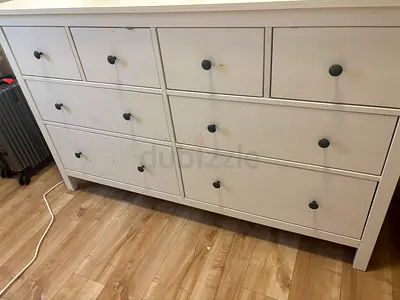 Stylish White Dresser with Ample Storage