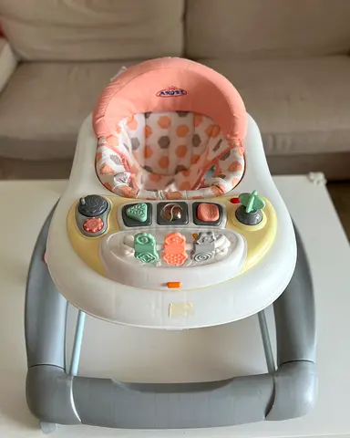 Bright and Engaging Baby Walker with Activity Center