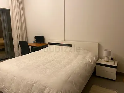 Modern Bed and Nightstand Set for Sale