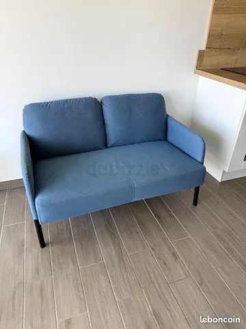 Cozy Blue Loveseat for Sale