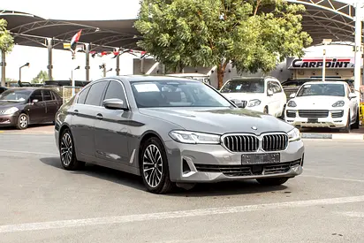 2021 BMW 520I -2.0L, FROM KOREA, ACCIDENT FREE