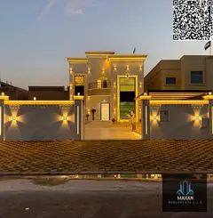 Brand New Villa for Sale in Ajman – Al Mowaihat A beautifully designed, brand-new villa located in