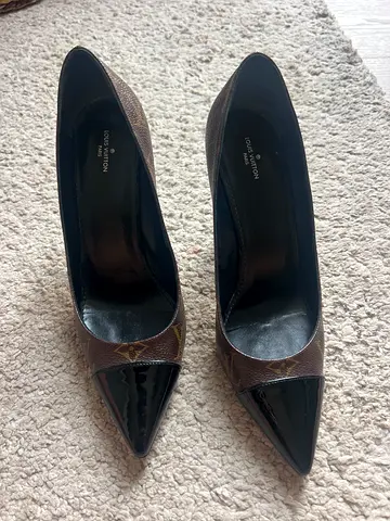 Louis Vuitton monogram heels