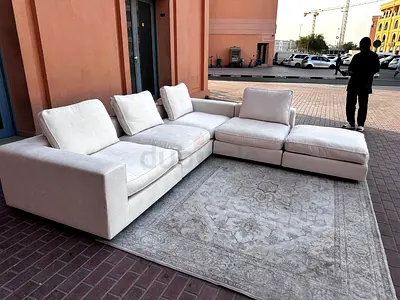 Same like new Condition Marina Home Sofa with footstool