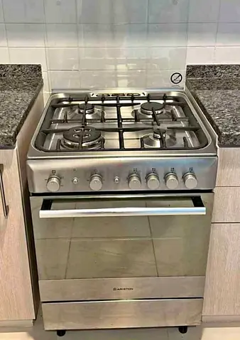 Ariston four burner full gas cooker  Heavy Duty Full Safety Options size 60cm new condition