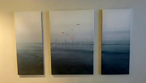 Serene Coastal Artwork Set