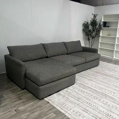 Amazing Condition Cratebarrel lounge deep L shape sofa