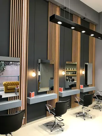 Saloon setup interiors
