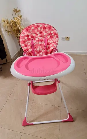 Urgent - Mothercare Adorable Pink High Chair for Your Little One!