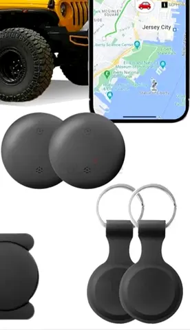 Smart Location Trackers with Keychains