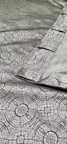 Elegant Abstract Design Curtain - 2 Pieces x 135cm W x 240cm H - Perfect for Any Space!