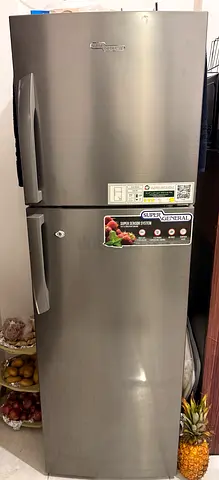 Stylish Silver Refrigerator for Sale