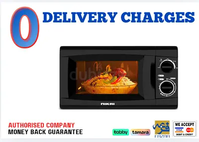 Nikai 20L Microwave Oven with Defrost Function