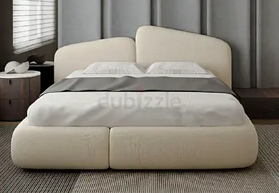 Stylish Modern Bed with Soft Finish