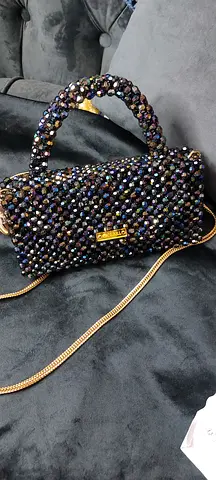 Elegant Beaded Evening Handbag