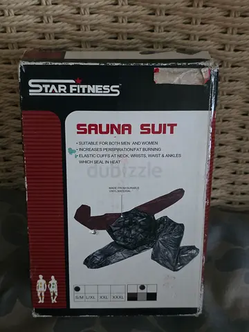 Star Fitness Sauna Suit for Effective Workouts. New. Unused. AED 75 Only.