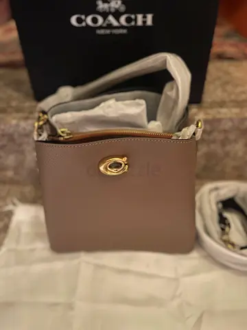 COACH Womens Willow Soft Bucket Bag Handbag