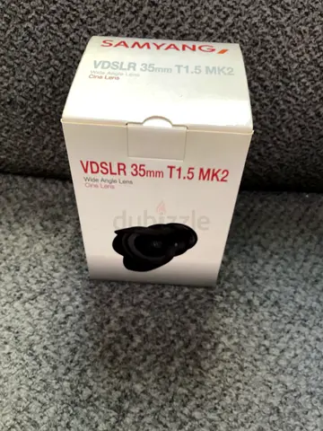 Rf mount Samyang VDSLR 35mm T1.5 MK2 Lens with 24-50-85 lenses all kit R