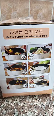 Multi-Function Electric Pot for Versatile Cooking