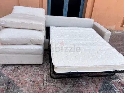 Looks great Condition West Elm Sofa Bed with Storage
