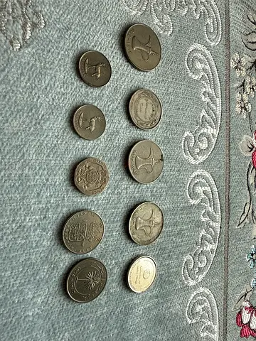 Rare old antique coins