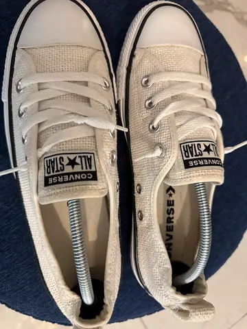 Classic White Converse All Star Sneakers