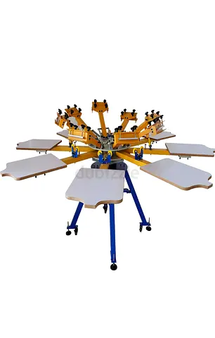 High-Efficiency Screen Printing Machine, screen exposure, IR curinglight for Sale