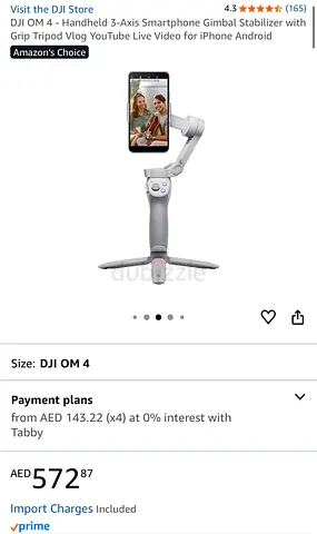 DJI OM 4 Smartphone Gimbal Stabilizer