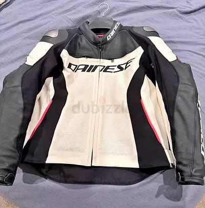 Dainese Motorcycle Racing CE Leather Track Jacket