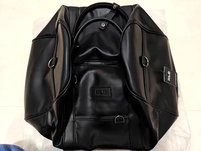 Stylish Black Duffel Bag by RB