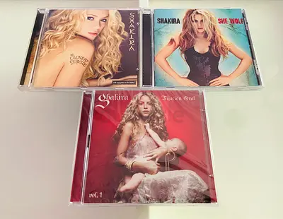 3 Shakira Music CD’s