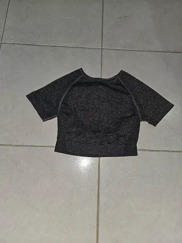 Stylish Black Athletic Top