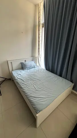 Bed with Mattress 140x200cm – 800 AED (Final Price)