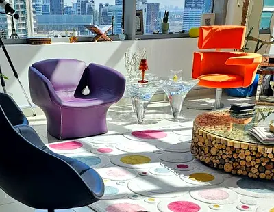 Drabert Hotspot by Kinnarps Revolving Lounge Chair Marina Home Moroso
