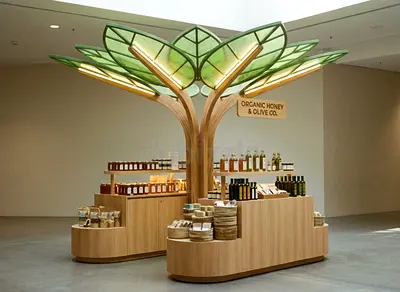 Trendy Kiosk  Display Unit Services