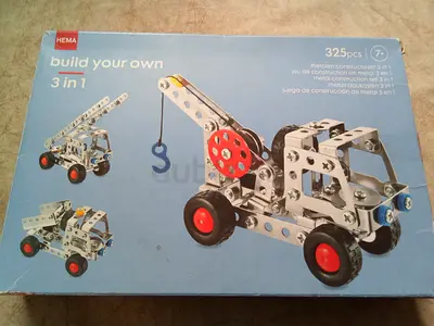 Metal Construction set 3 in 1 build your own HEMA building toy