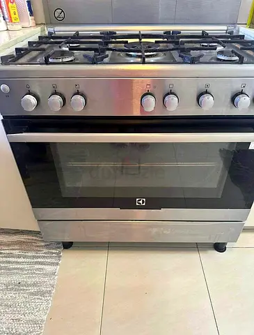 ELECTROLUX 90X60 FULL GAS COOKER STEEL EKG9000A4X