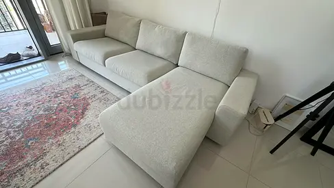 Looks great Condition Ikea Vimle Sofa _ Bed with Storage