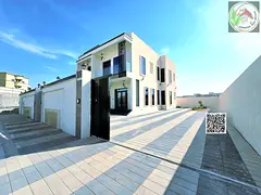 Opposite Al Rahmaniya, Sharjah, a large corner plot with two floors and a roof is for sale. Central